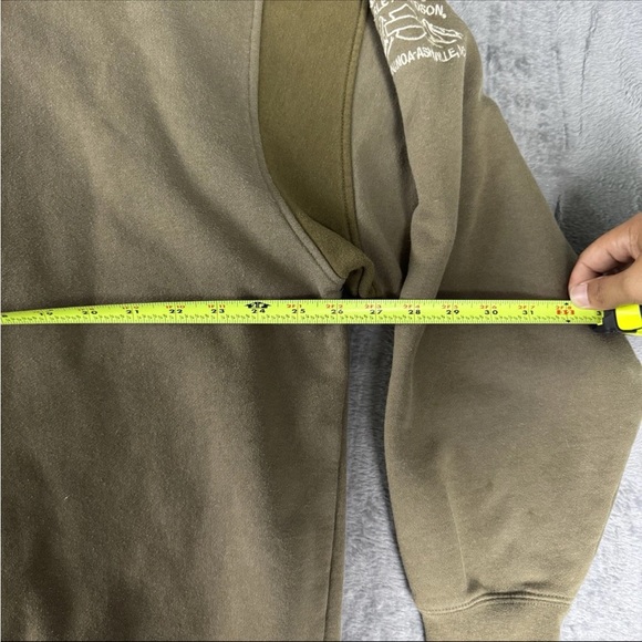 Harley-Davidson Khaki Men's Crewneck Sweater - Picture 6 of 7